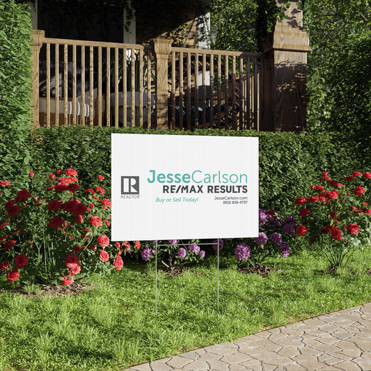 Jesse Carlson Reality - Lawn Sign