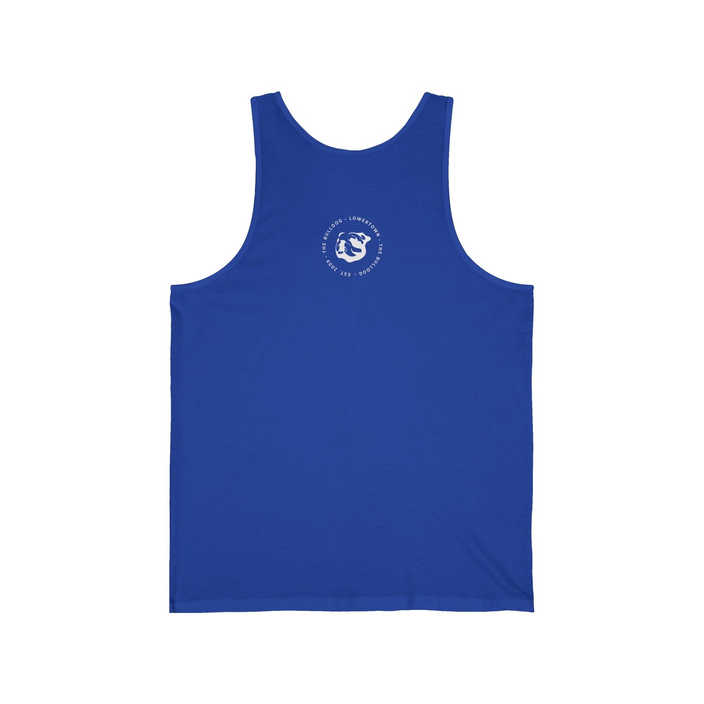 The Bulldog Lowertown Tank Top — Vintage Bar Logo Sleeveless Shirt