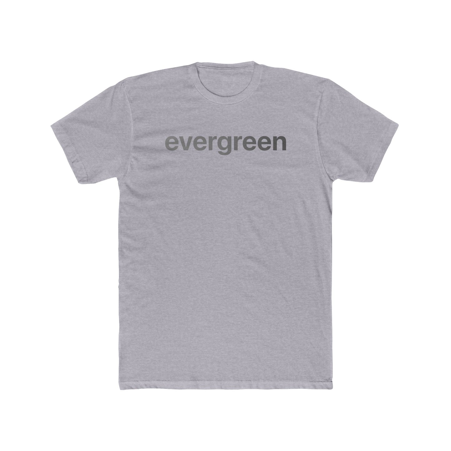 Grey - Evergreen Gradient Tee Shirt