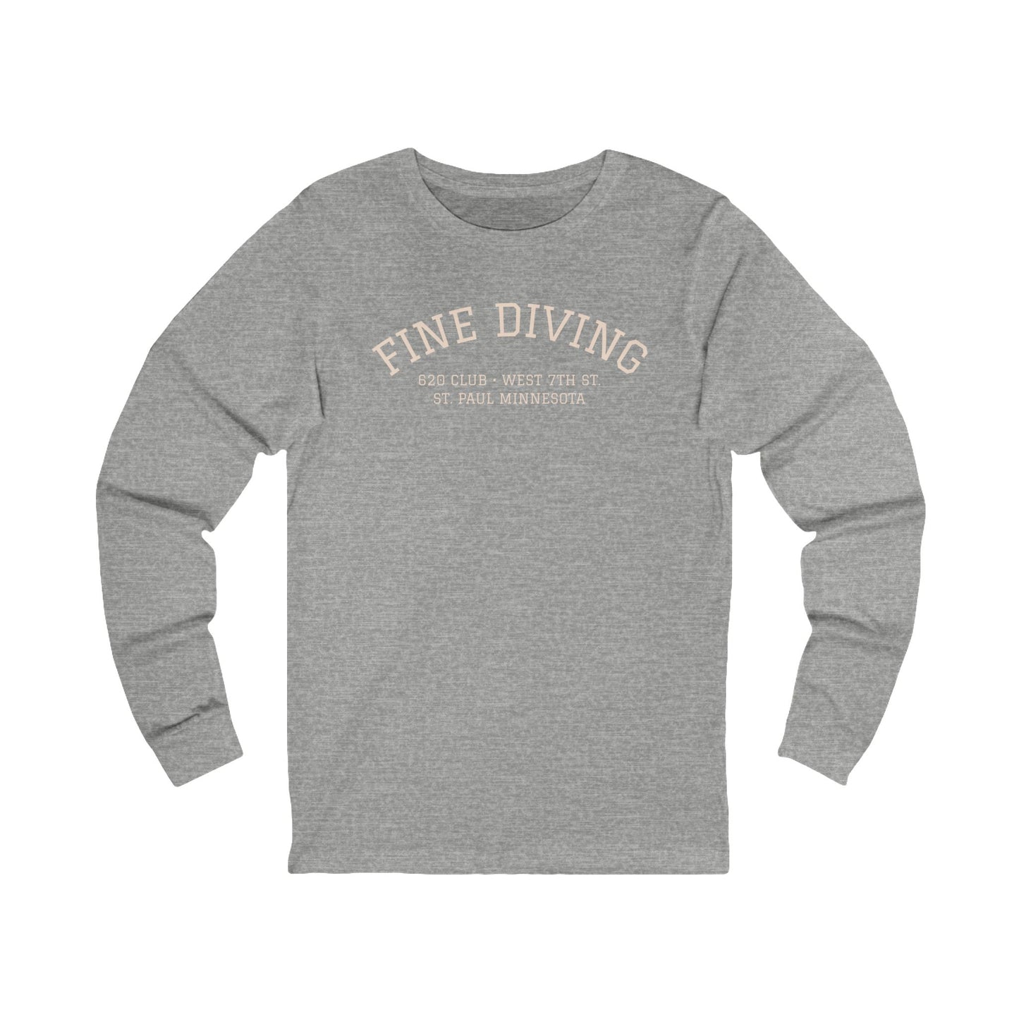 620 Club - "Fine Diving" Long Sleeve Tee