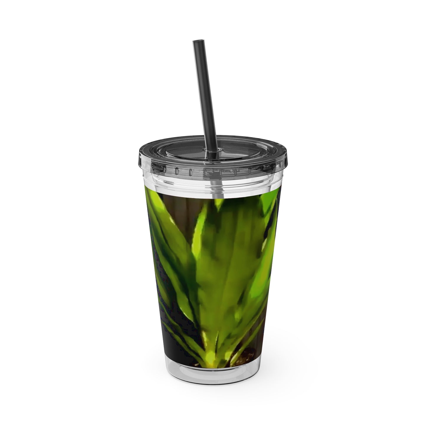 Lulu - Sunsplash Tumbler with Straw, 16oz