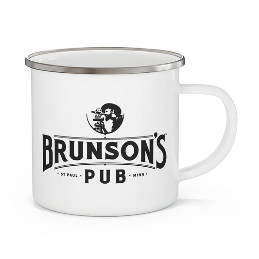 Brunson's Pub Enamel Camp Cup