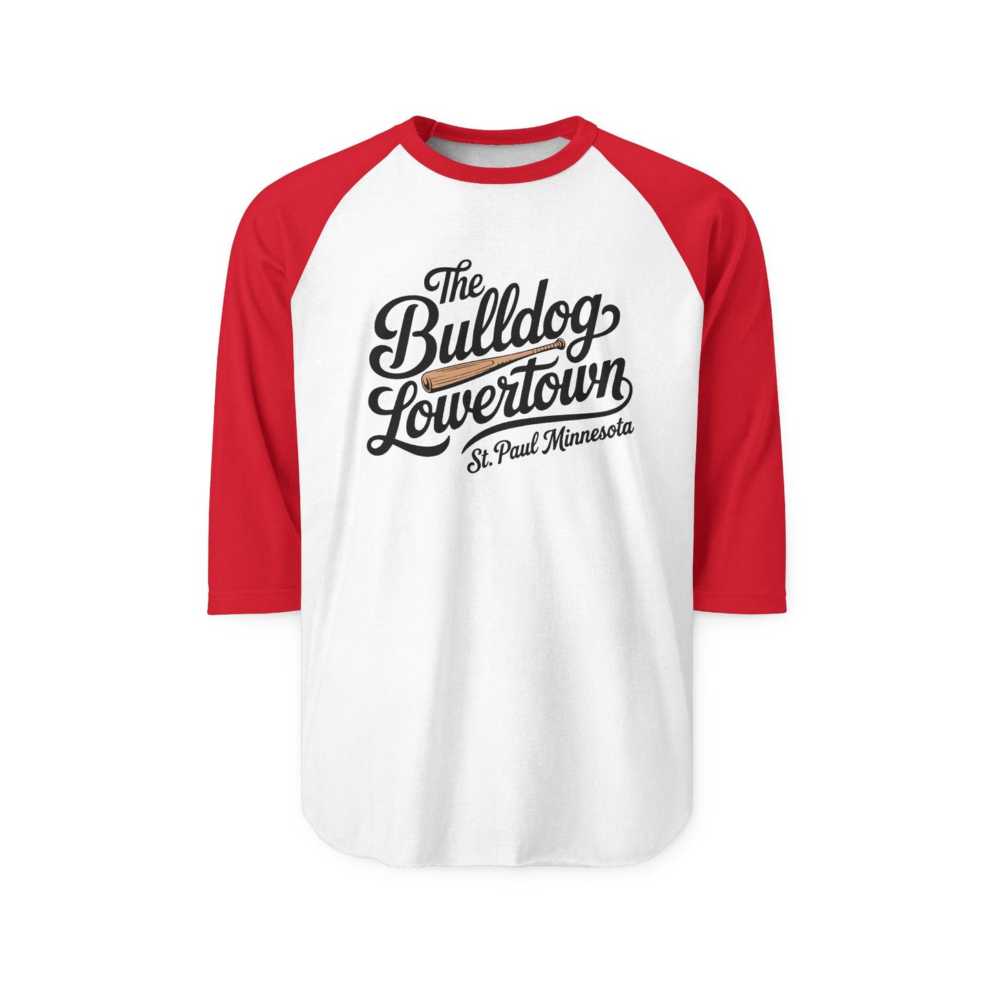 Bulldog Lowertown Baseball Shirt — Baseball Tee