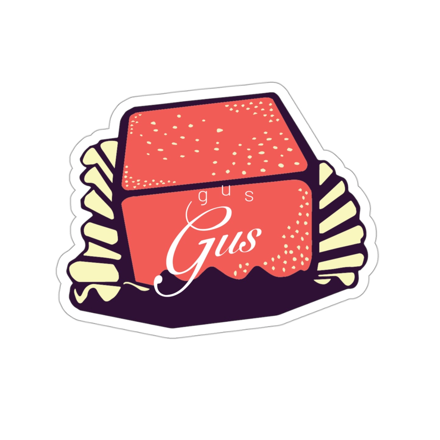 Gus Gus Jell-O Stickers (various sizes)