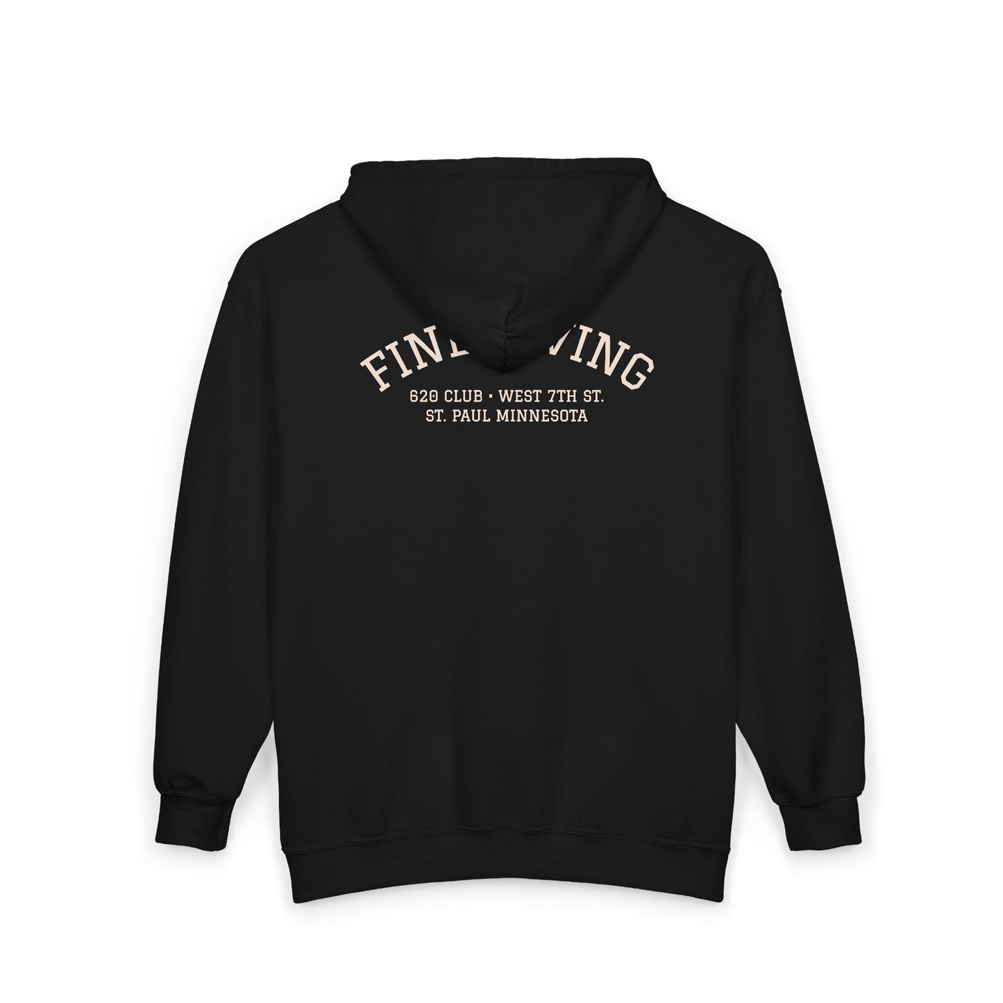 620 Club Zip Hoodie — Fine Diving Club Full-Zip Hoodie (St. Paul, MN)