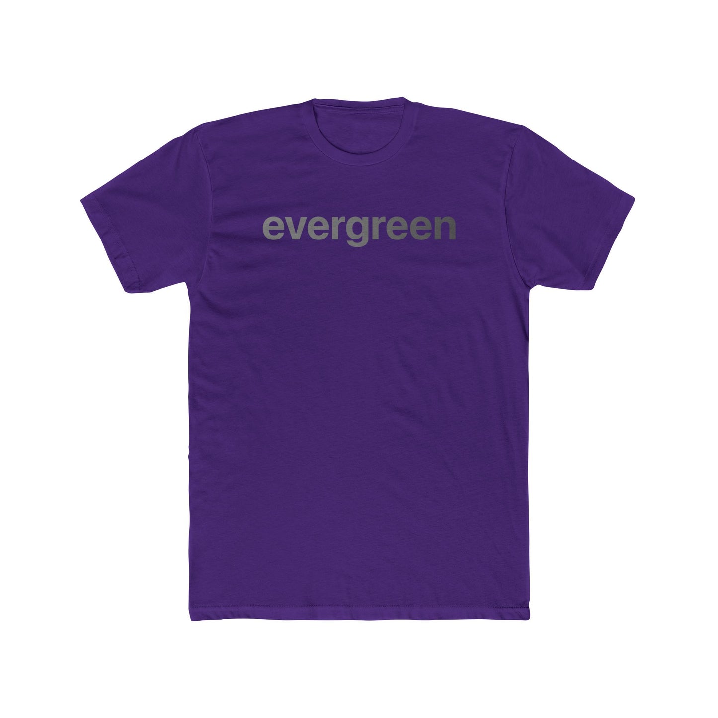 Grey - Evergreen Gradient Tee Shirt