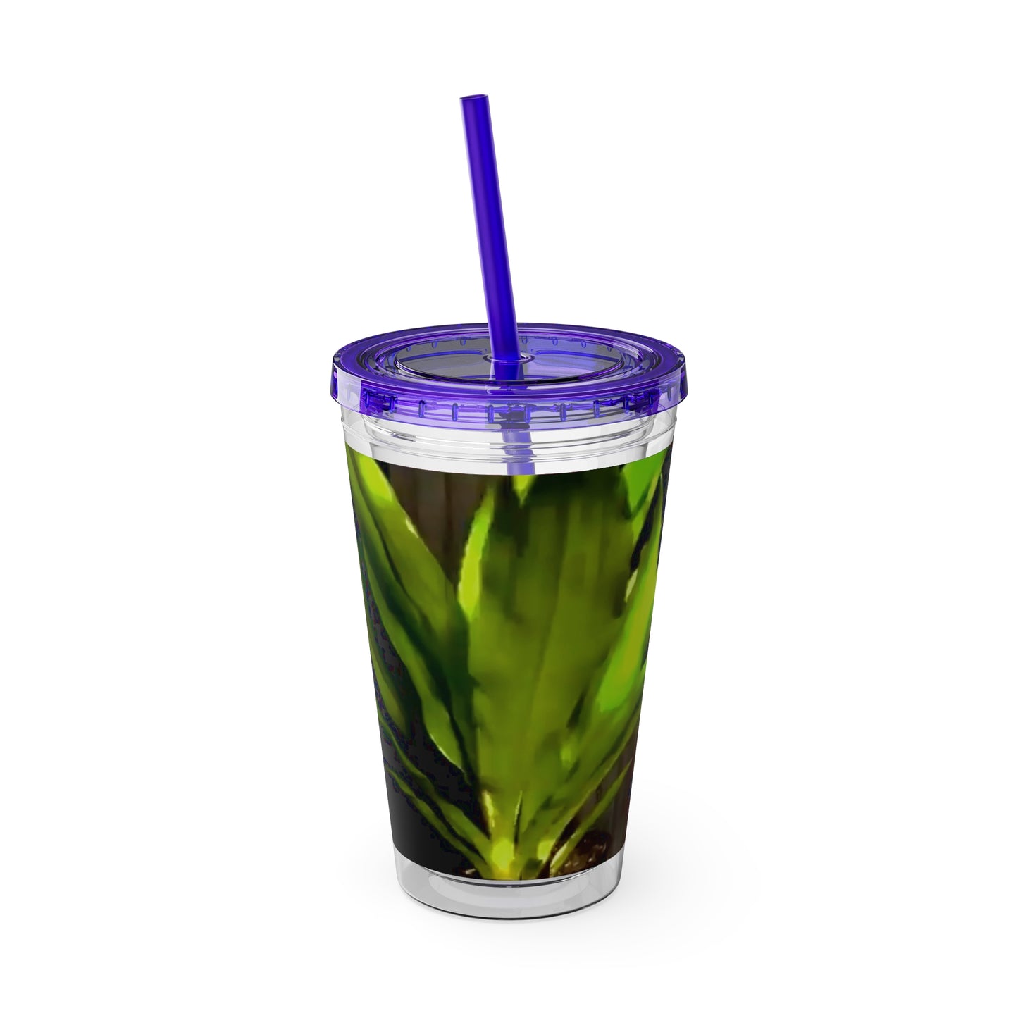 Lulu - Sunsplash Tumbler with Straw, 16oz