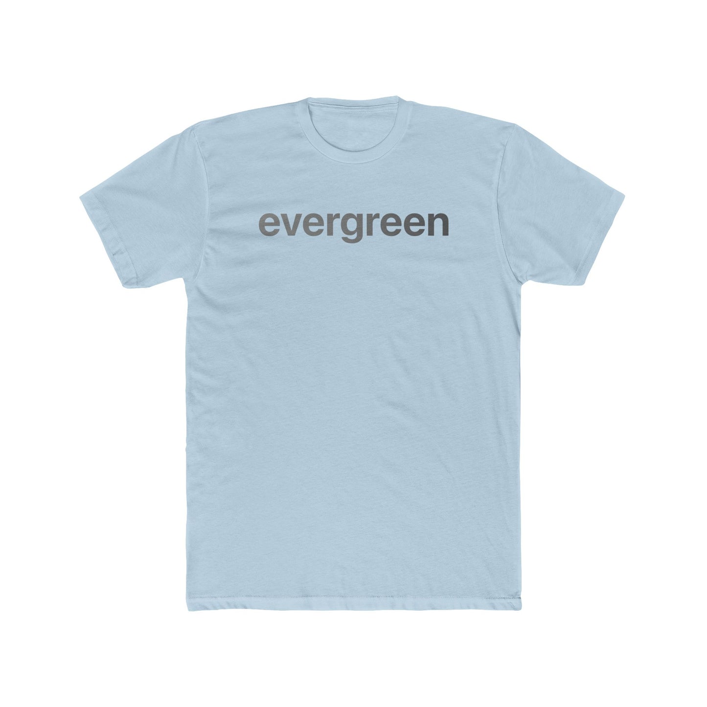 Grey - Evergreen Gradient Tee Shirt