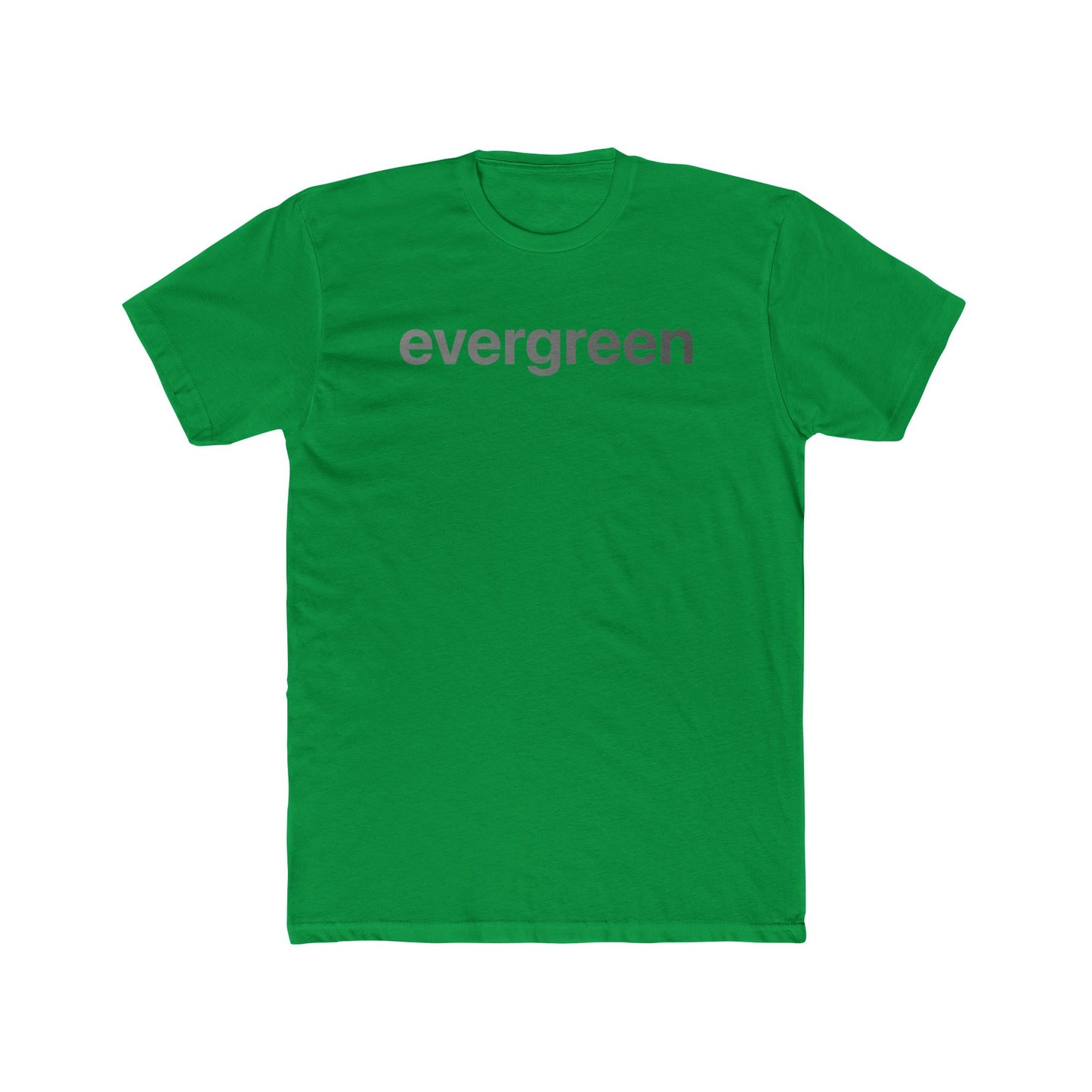 Grey - Evergreen Gradient Tee Shirt