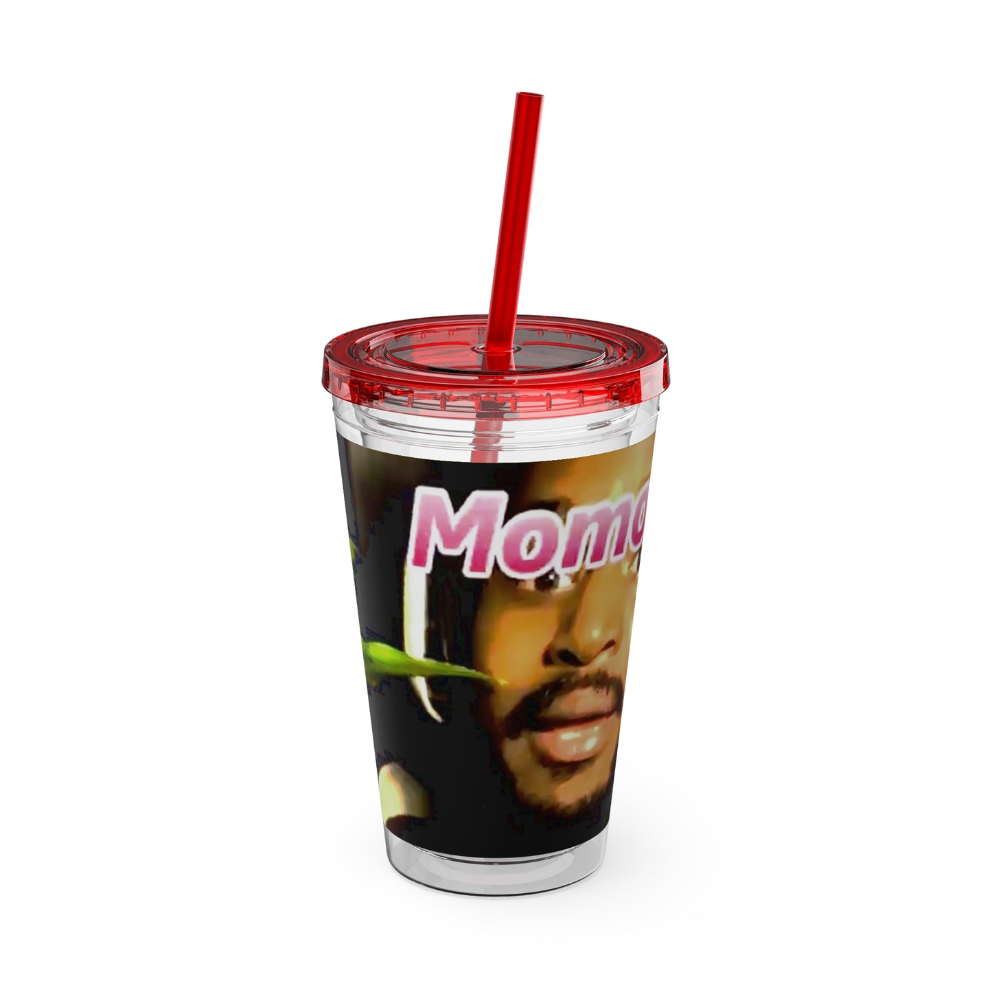 Lulu - Sunsplash Tumbler with Straw, 16oz
