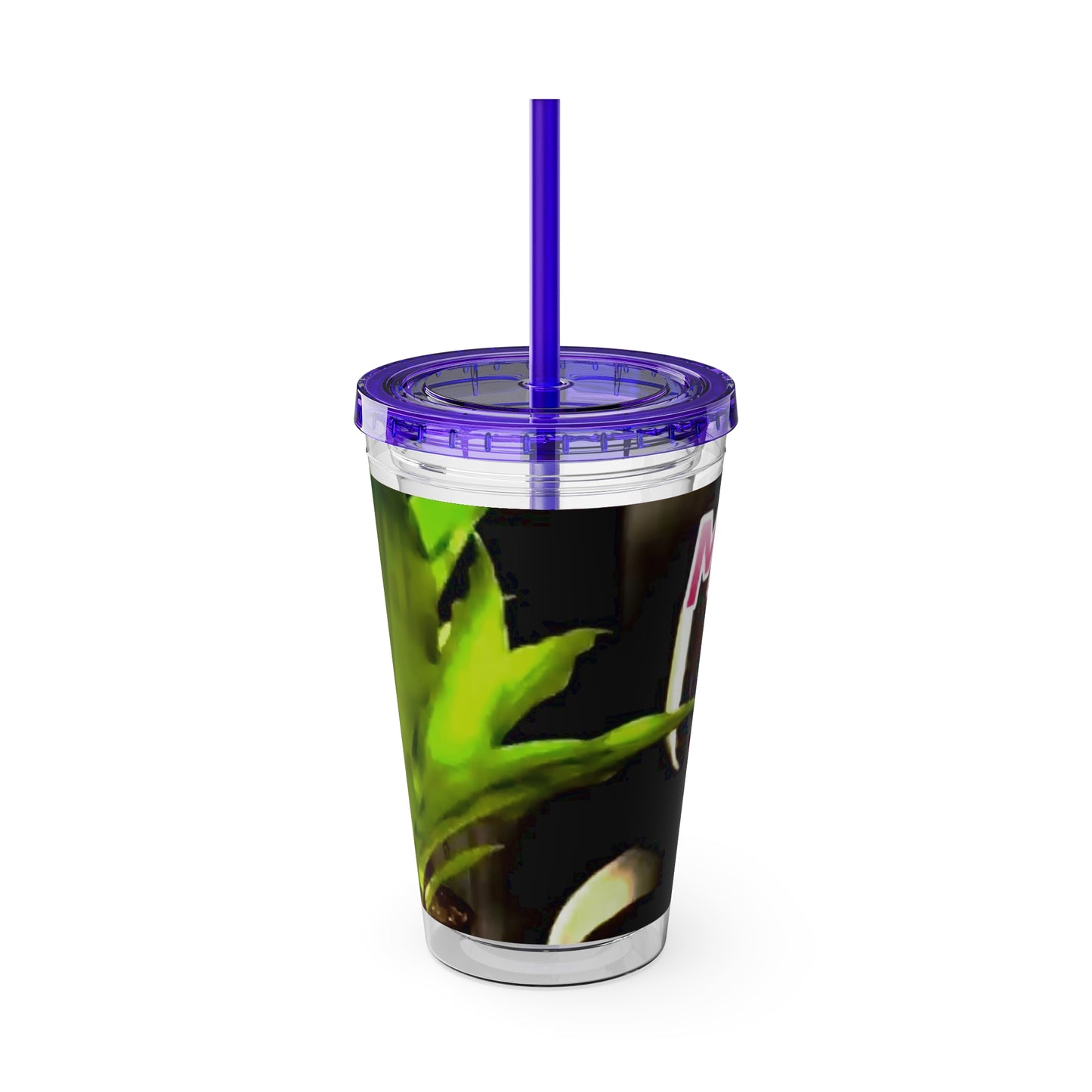 Lulu - Sunsplash Tumbler with Straw, 16oz