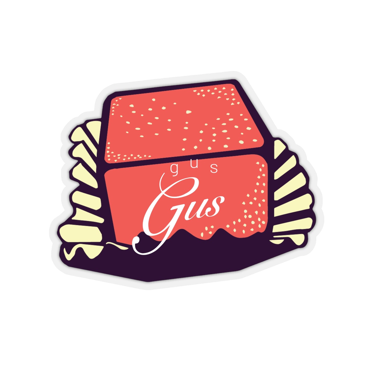 Gus Gus Jell-O Stickers (various sizes)