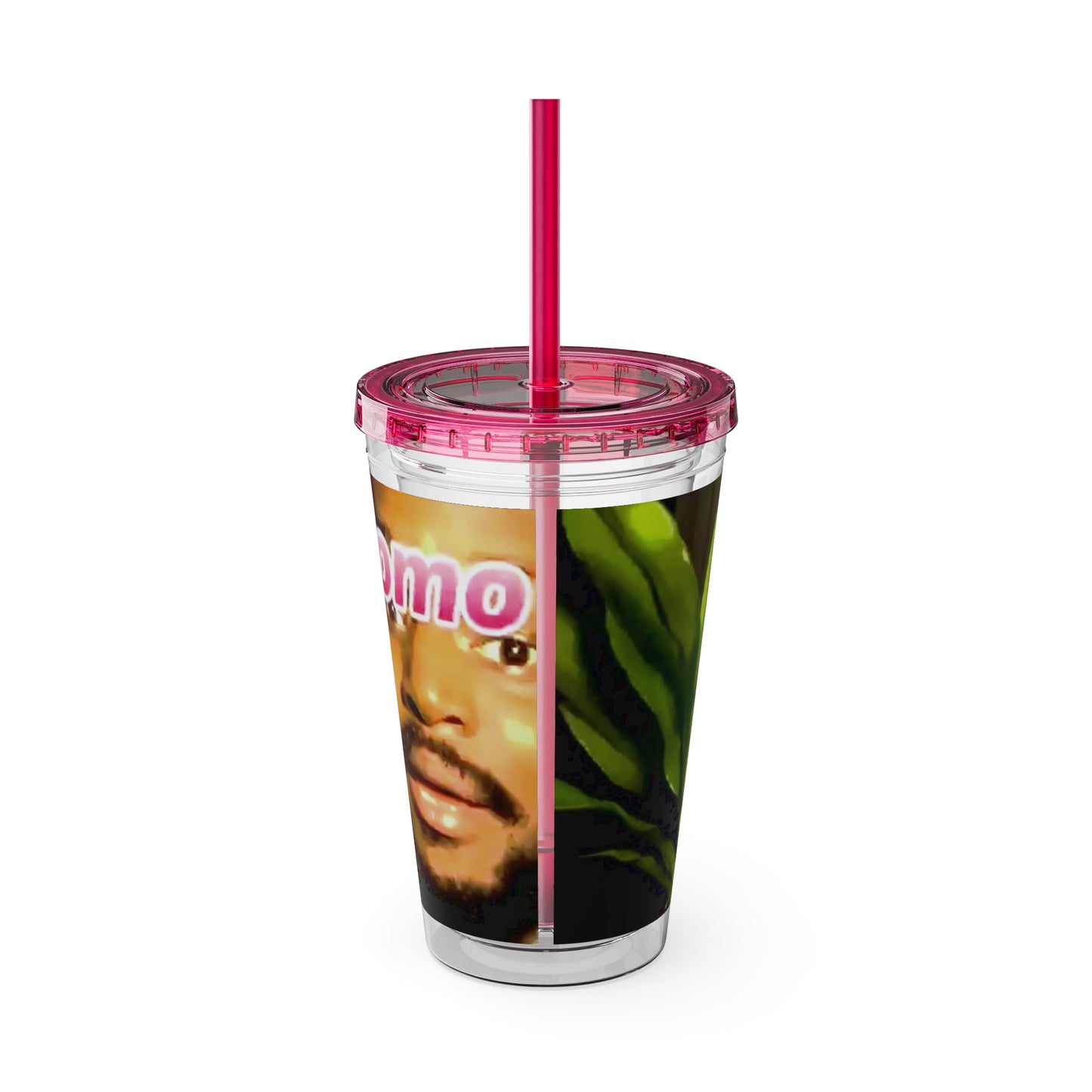 Lulu - Sunsplash Tumbler with Straw, 16oz