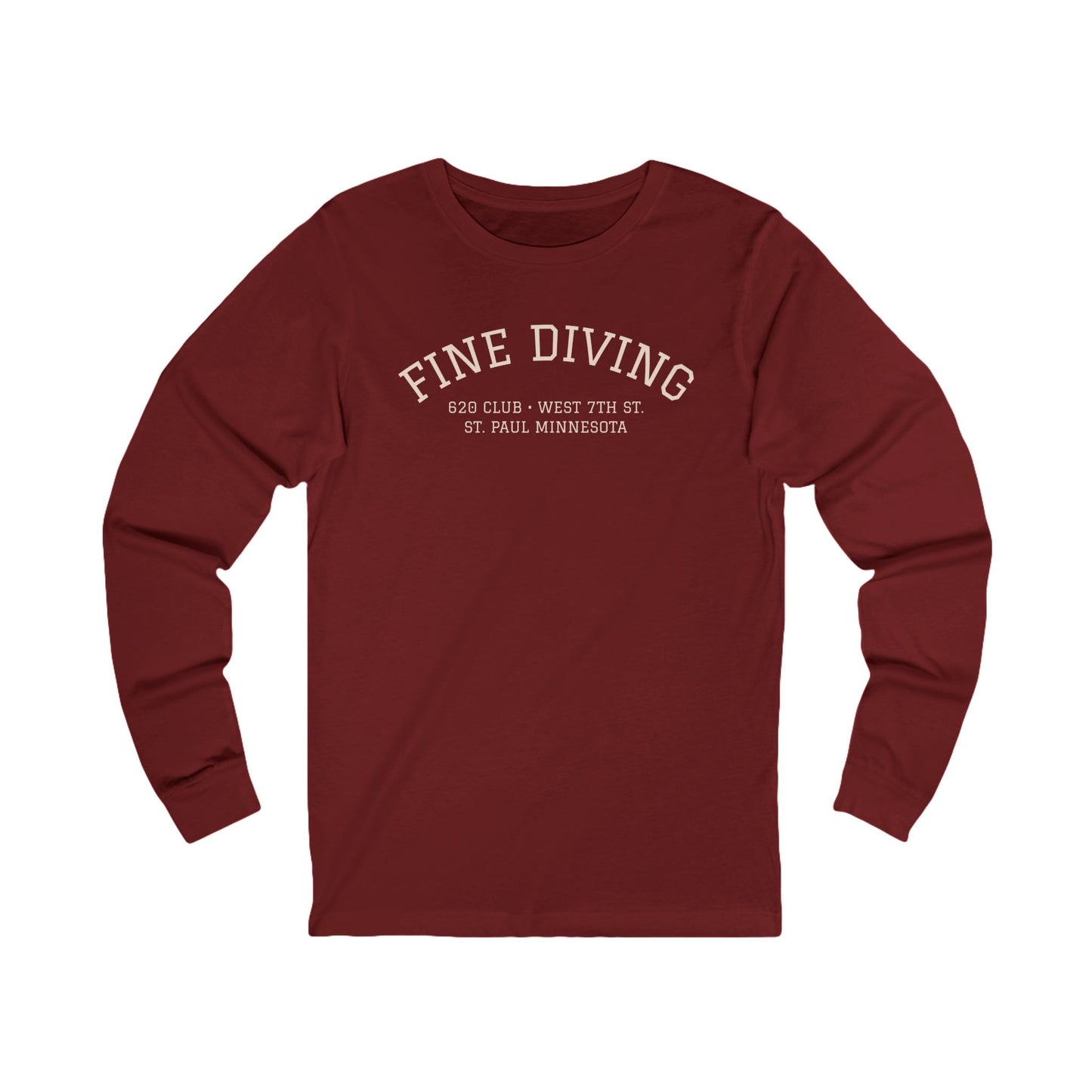 620 Club - "Fine Diving" Long Sleeve Tee