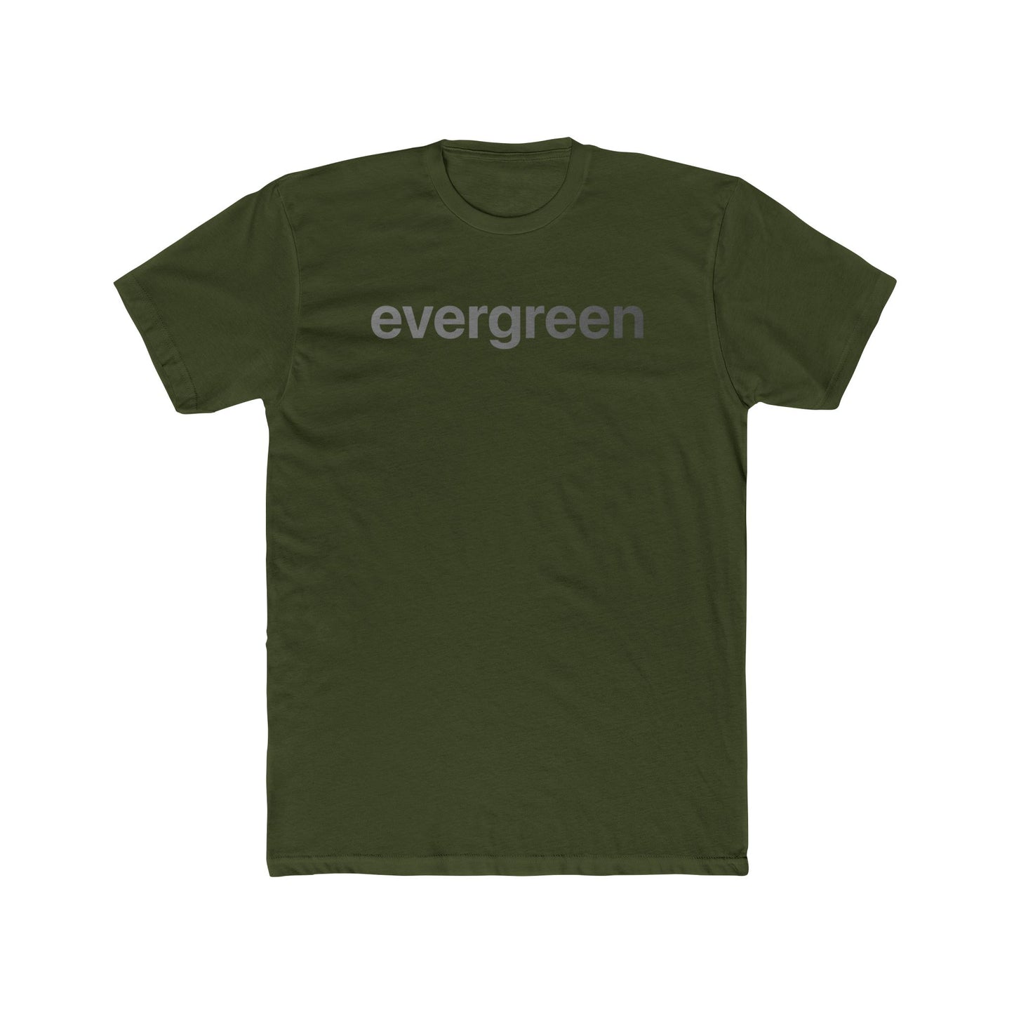 Grey - Evergreen Gradient Tee Shirt