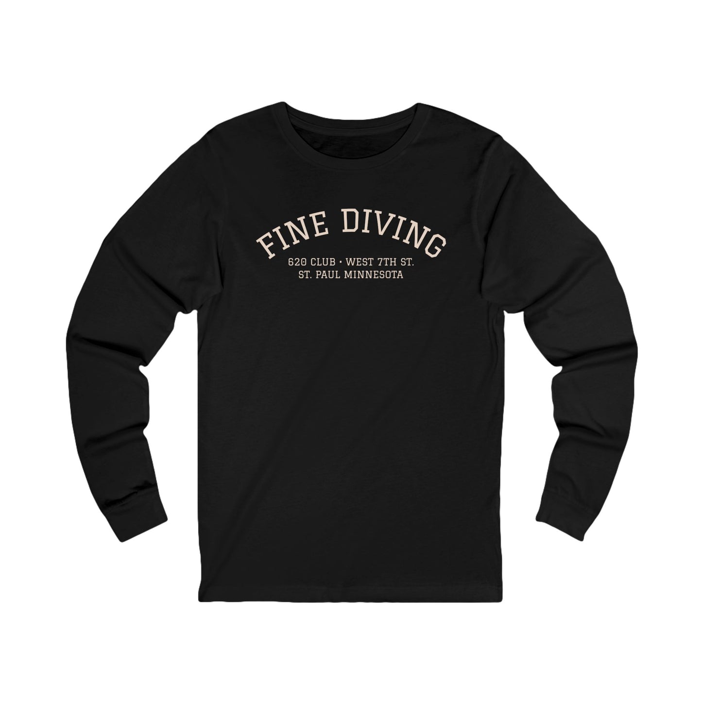 620 Club - "Fine Diving" Long Sleeve Tee