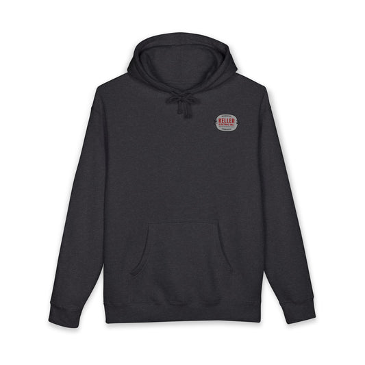 Keller Electric Logo Hoodie — Vintage Tradesman Workwear Sweatshirt