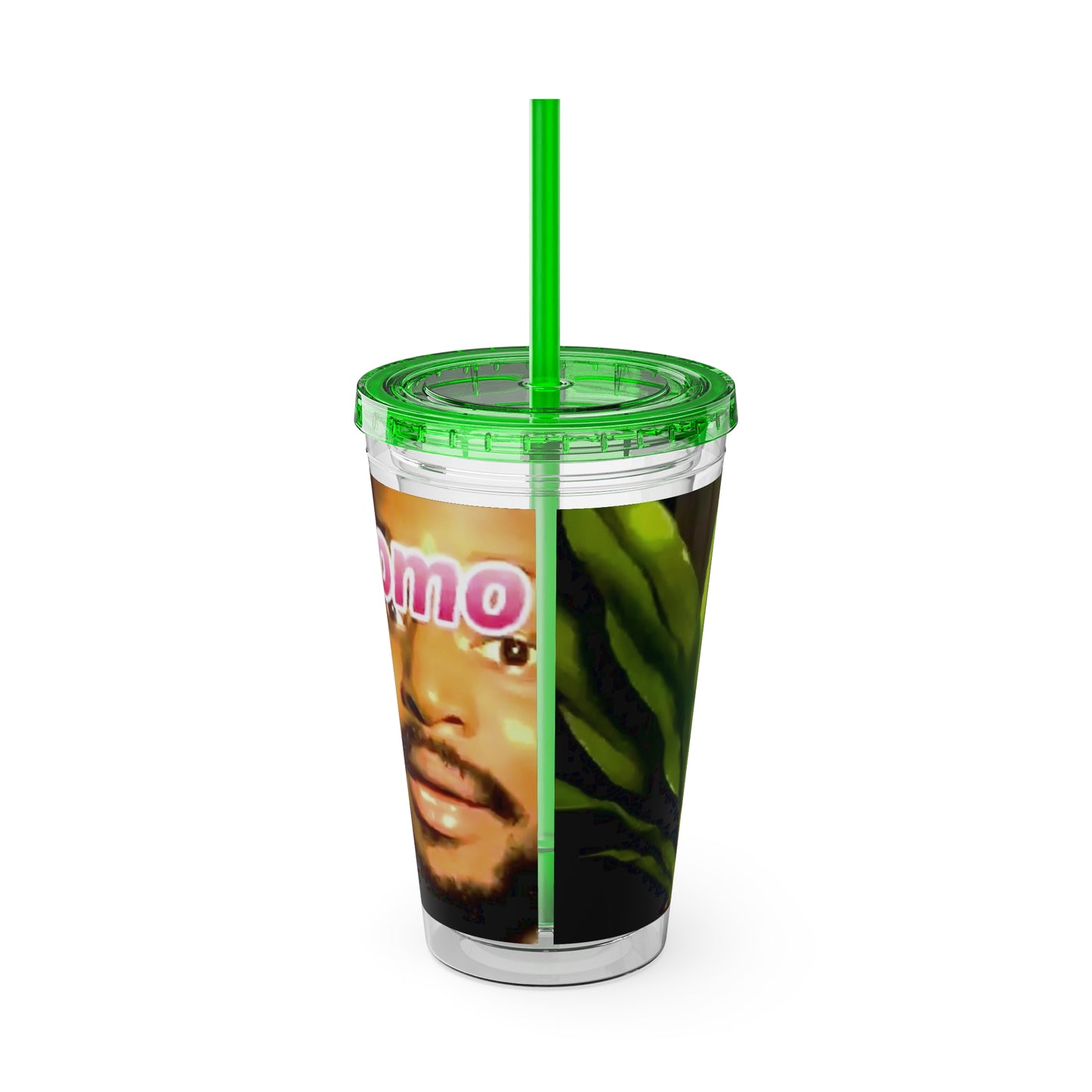 Lulu - Sunsplash Tumbler with Straw, 16oz