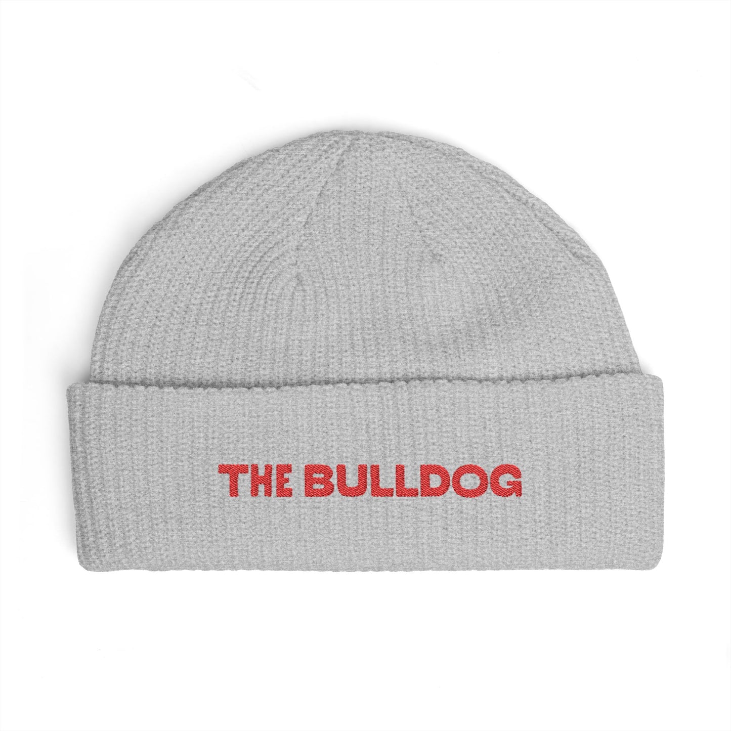 The Bulldog - Embroidered Knit Hat