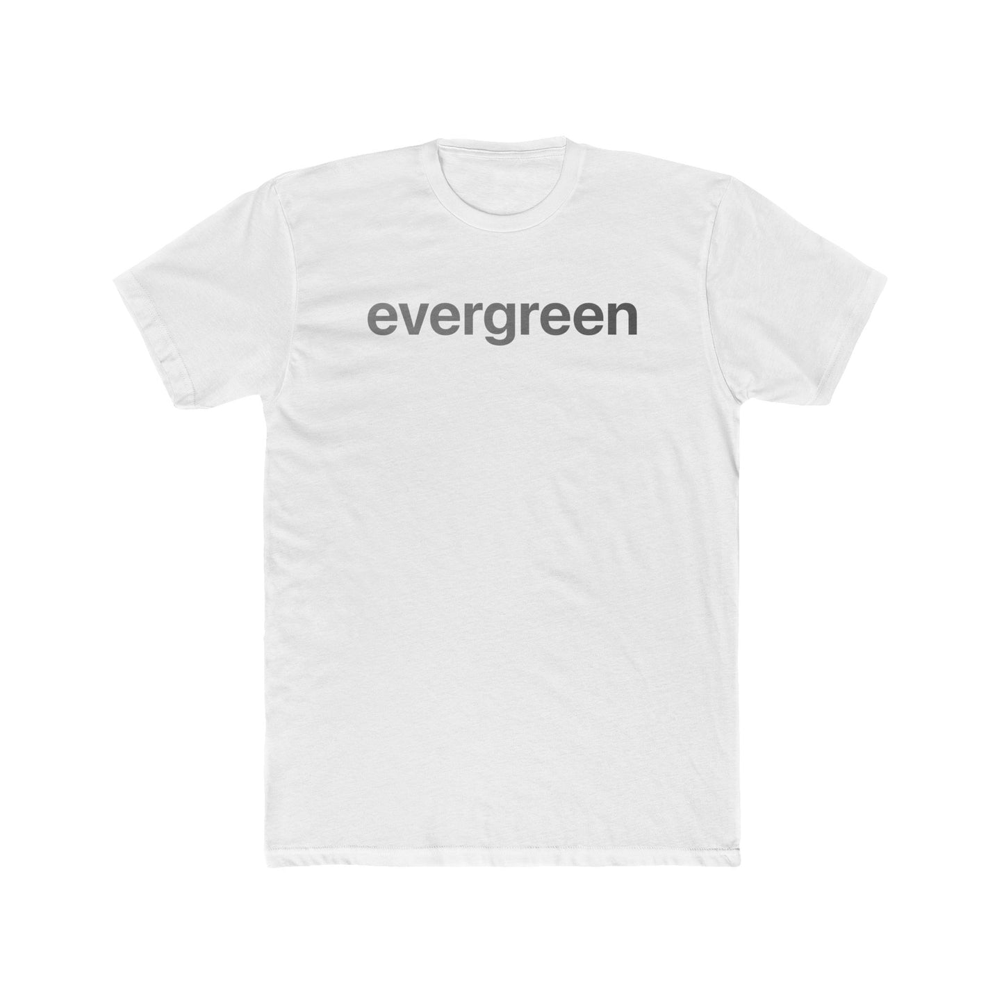 Grey - Evergreen Gradient Tee Shirt