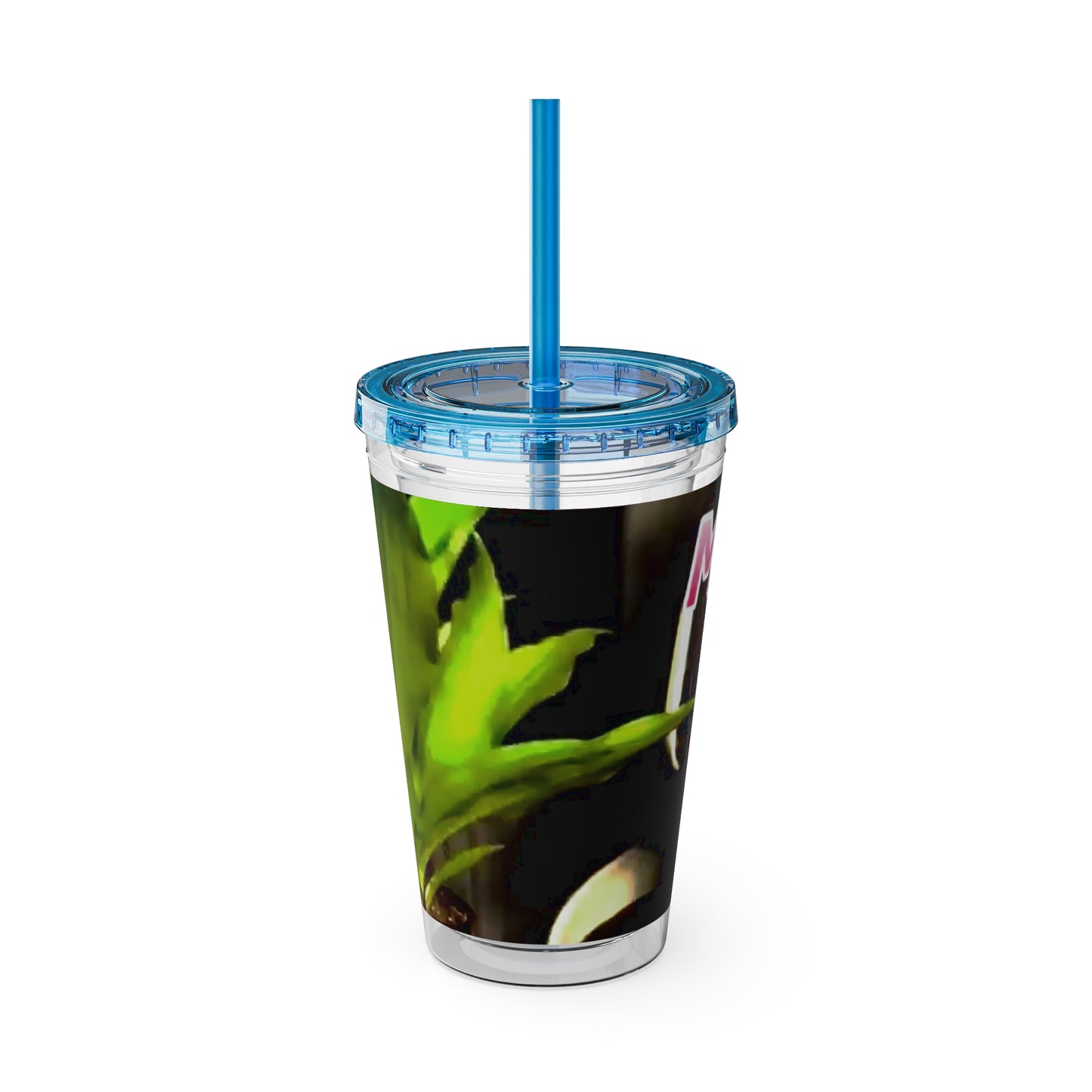 Lulu - Sunsplash Tumbler with Straw, 16oz