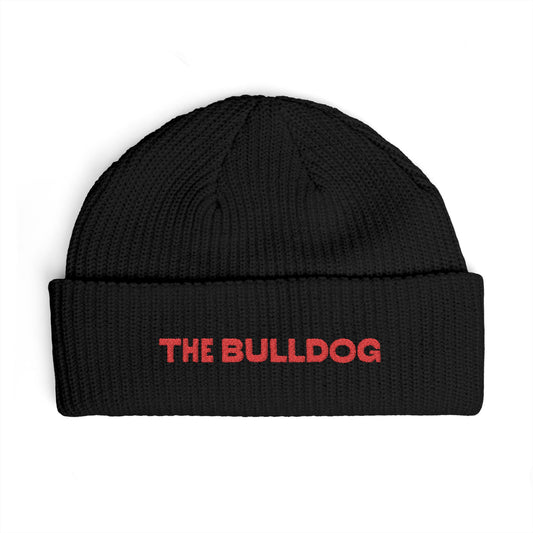 The Bulldog - Embroidered Knit Hat