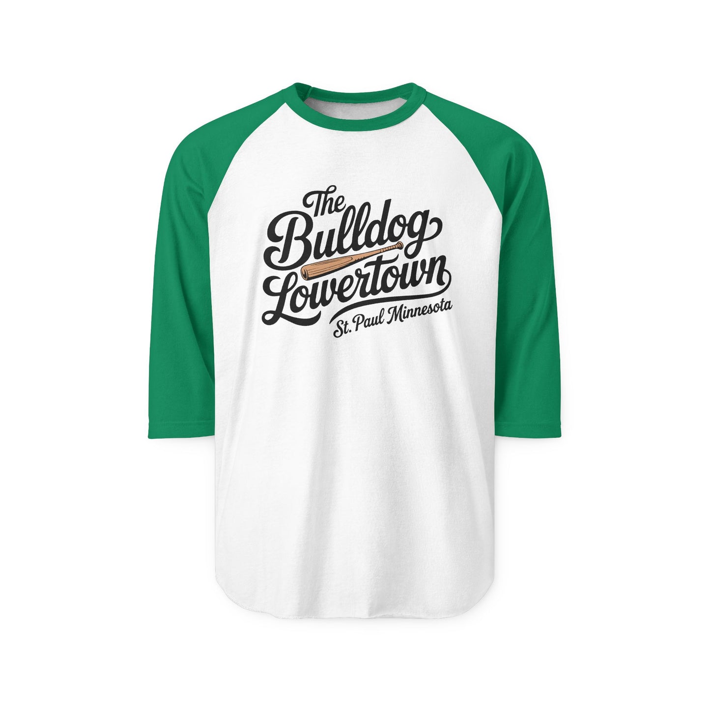 Bulldog Lowertown Baseball Shirt — Baseball Tee