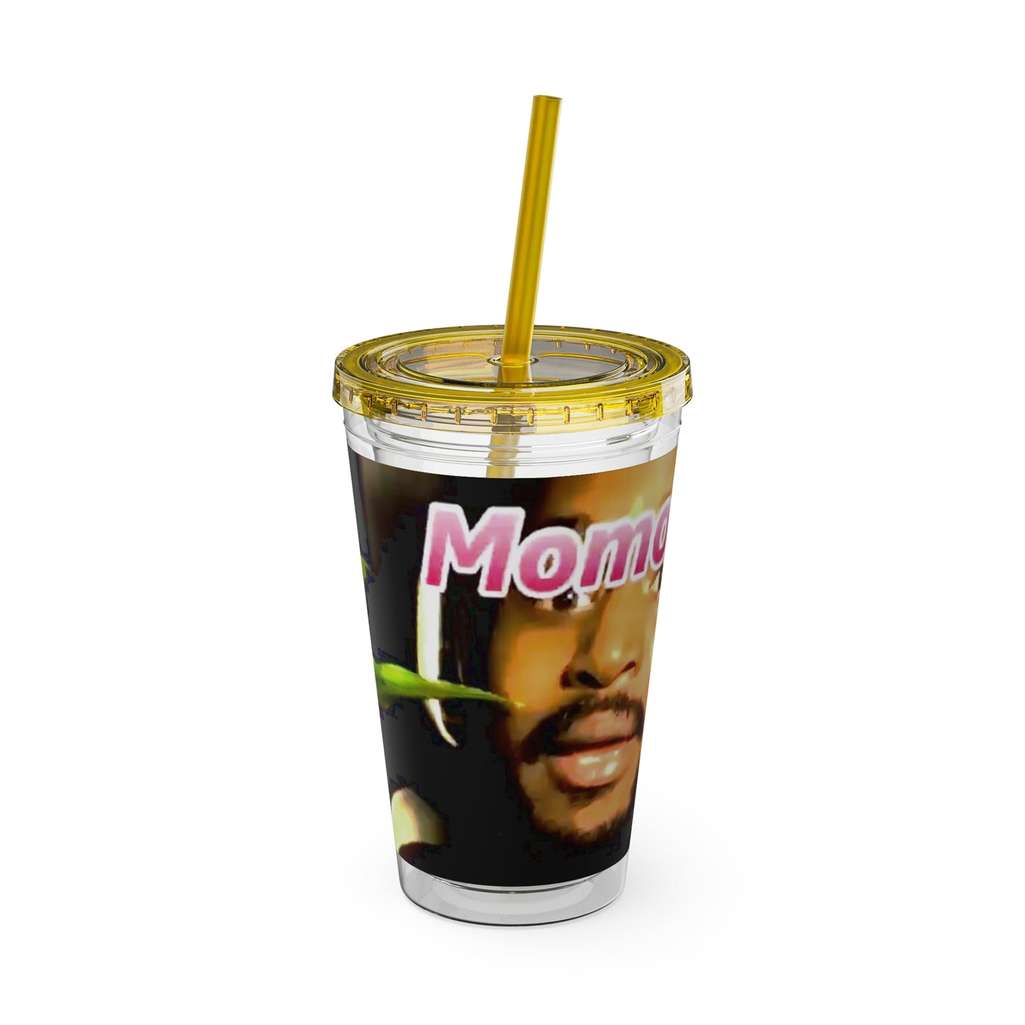 Lulu - Sunsplash Tumbler with Straw, 16oz